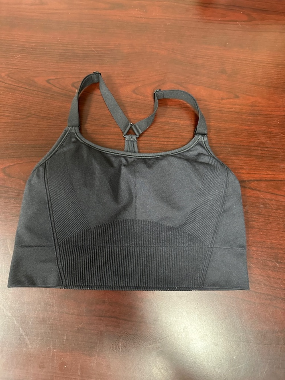 All in motion Black Seamless Support Sports Bralette padded